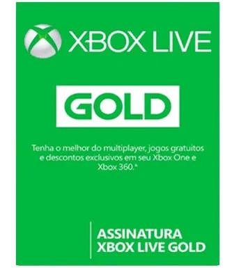 Live Gold 2 Meses Xbox Mídia Digital - Imagem 1
